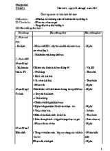 Giáo án Âm nhạc Lớp 5 - Chương trình cả năm - Năm học 2015-2016